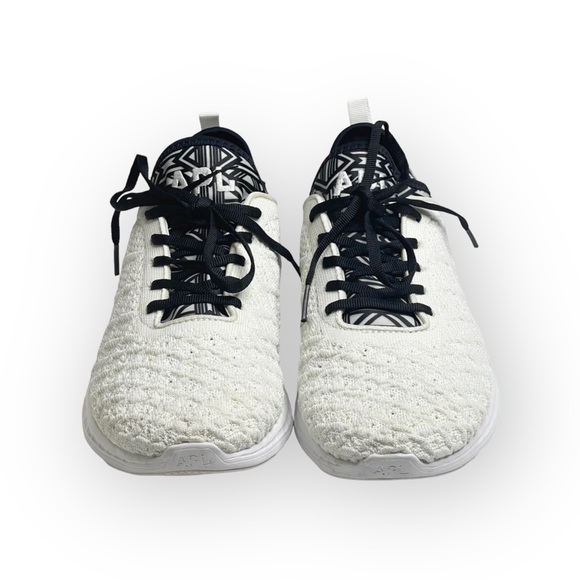 APL 𖤐 TechLoom Phantom Limited Edition Sneaker 𖤐 White Black Print 𖤐 10.5M 𖤐 - Picture 7 of 16